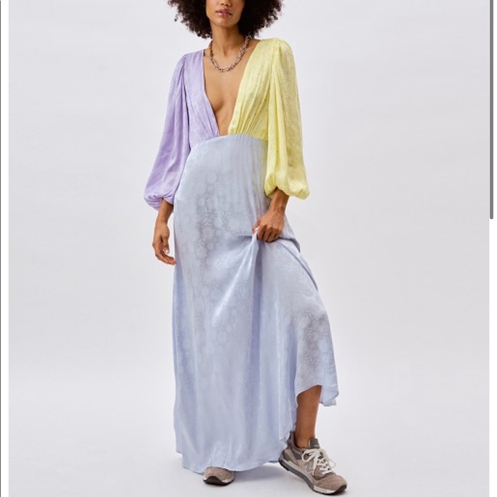 HTF Rare For Love and Lemons Arabella Maxi Dress